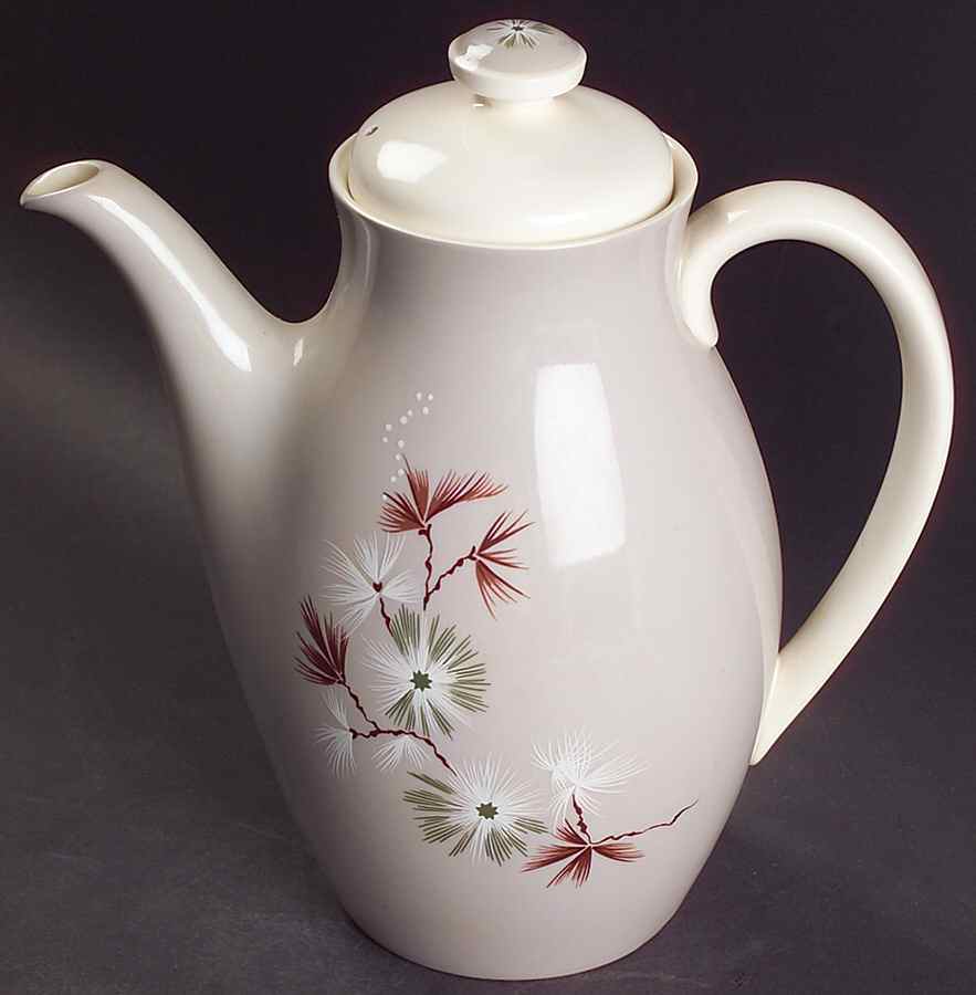 Frost Pine Coffee Pot & Lid by Royal Doulton-1