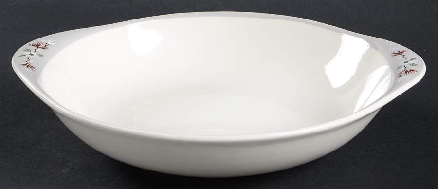 Frost Pine Lugged Soup Bowl by Royal Doulton-1