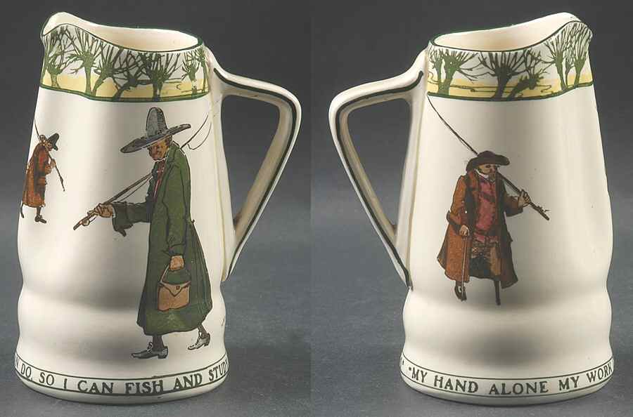 Gallant Fishers A 16 Oz Pitcher by Royal Doulton-1