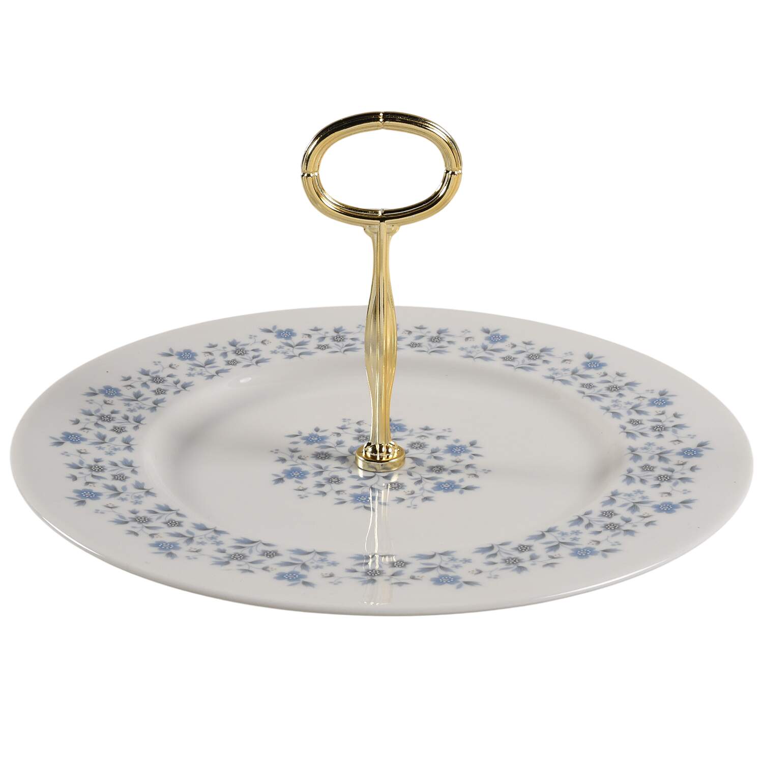 Galaxy Round Serving Plate with Center Handle (Dp) Hc by Royal Doulton-1