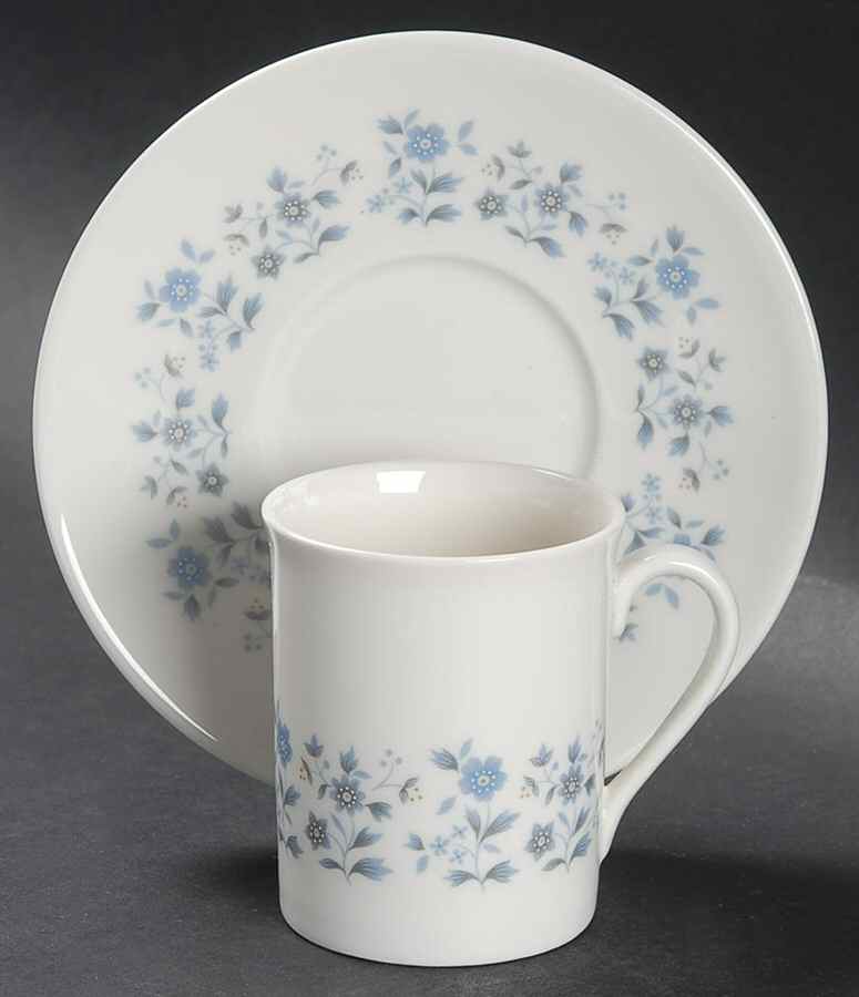 Galaxy Flat Demitasse Cup & Saucer Set by Royal Doulton-1