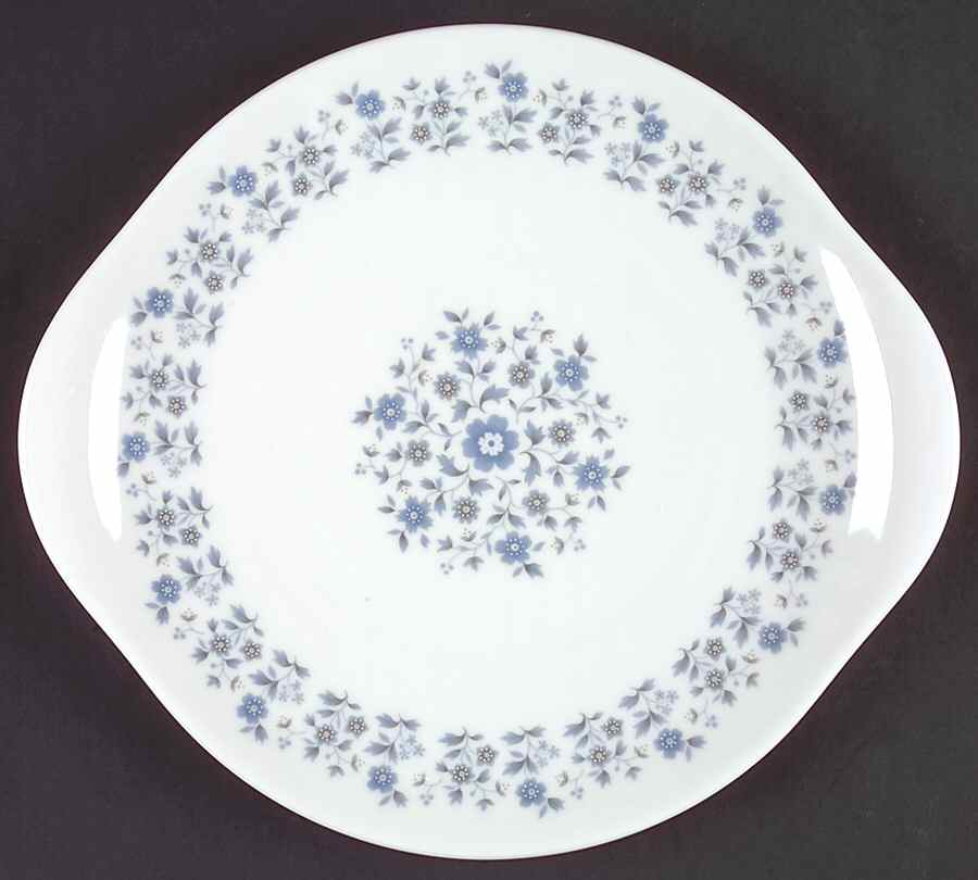 Galaxy Handled Cake Plate by Royal Doulton-1