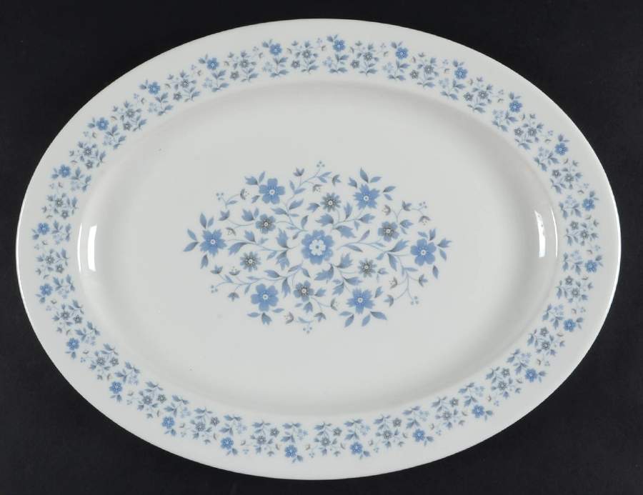 Galaxy 16" Oval Serving Platter by Royal Doulton-1