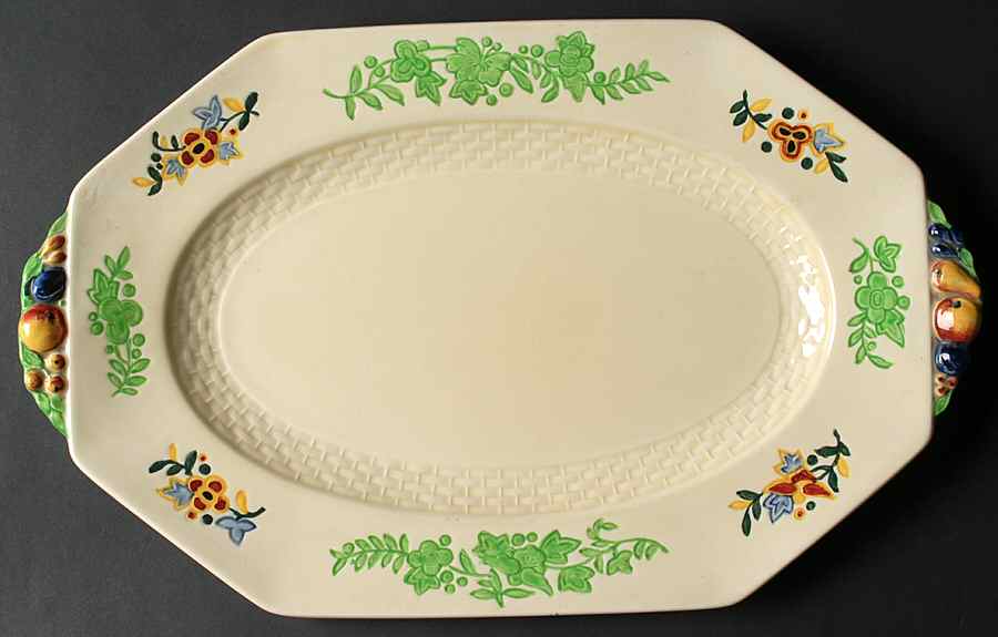 Gay Lady 15" Oval Serving Platter by Royal Doulton-1