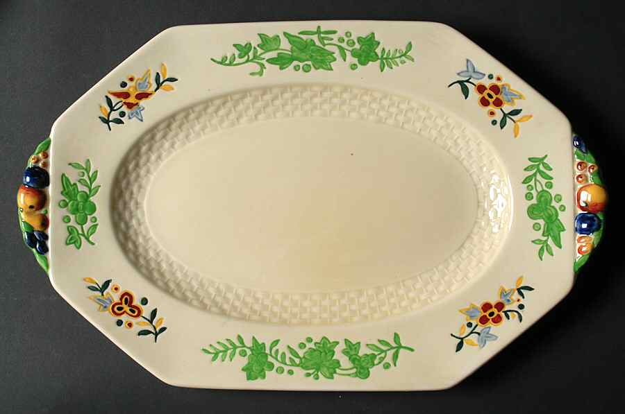 Gay Lady 13" Oval Serving Platter by Royal Doulton-1
