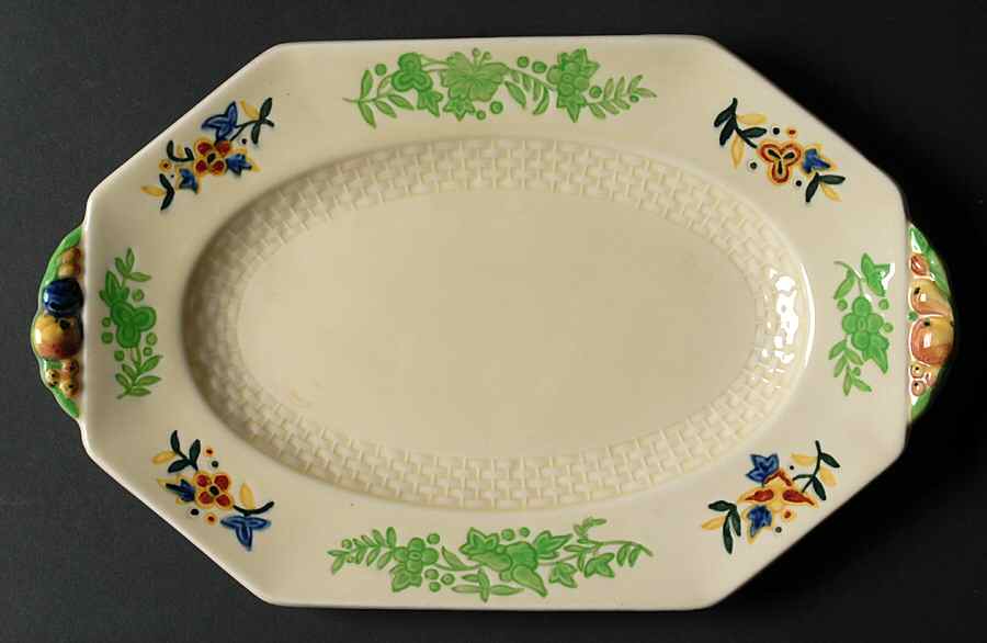 Gay Lady 11" Oval Serving Platter by Royal Doulton-1
