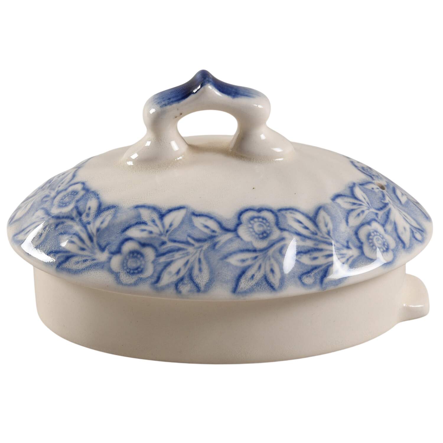 Geneva  Blue (Scalloped) Lid for Teapot by Royal Doulton-1