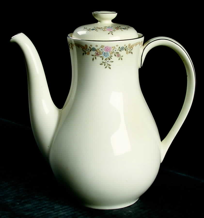 Giselle Coffee Pot & Lid by Royal Doulton-1