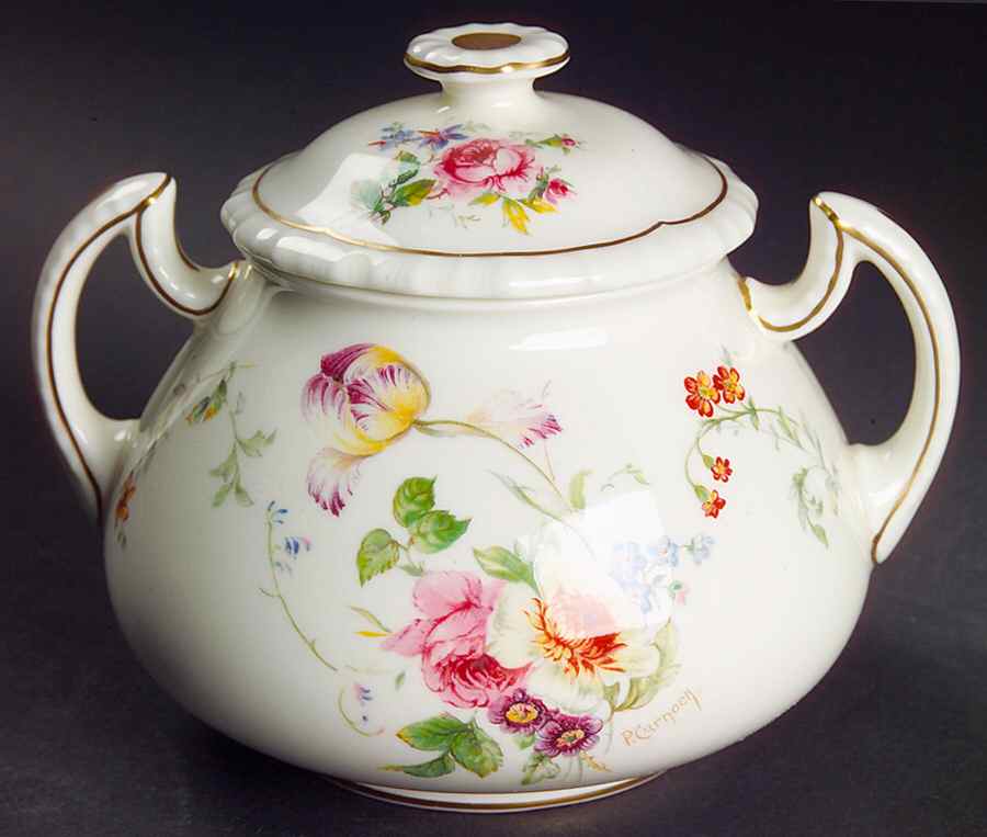 Gleneagles Sugar Bowl & Lid by Royal Doulton-1