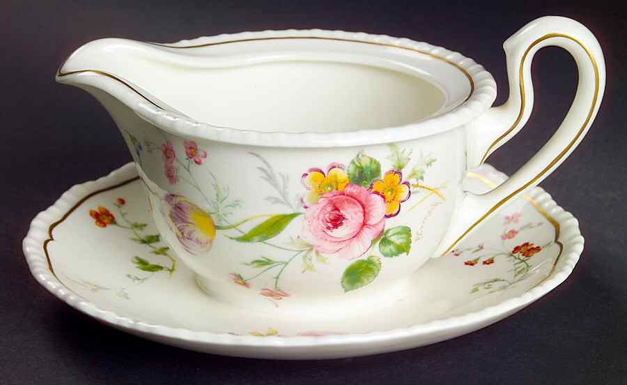 Gleneagles Gravy Boat with Attached Underplate by Royal Doulton-1