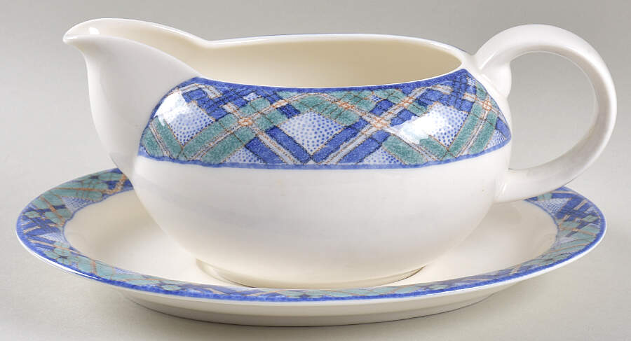 Glen Ora Gravy Boat & Underplate by Royal Doulton-1