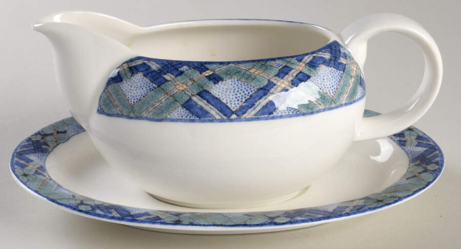Glen Ora Gravy Boat & Underplate by Royal Doulton-1