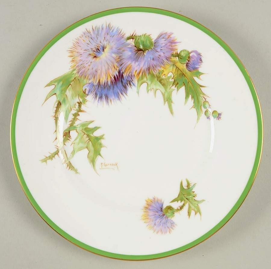 Glamis Thistle Salad Plate by Royal Doulton-1