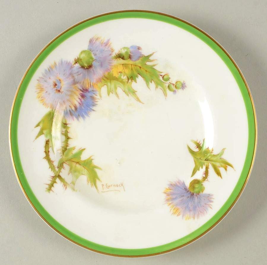 Glamis Thistle Bread & Butter Plate by Royal Doulton-1