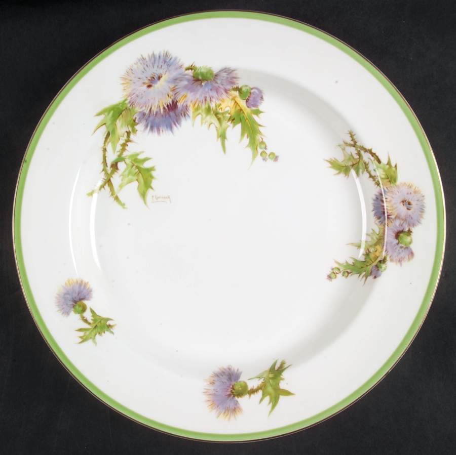 Glamis Thistle 12" Chop Plate (Round Platter) by Royal Doulton-1