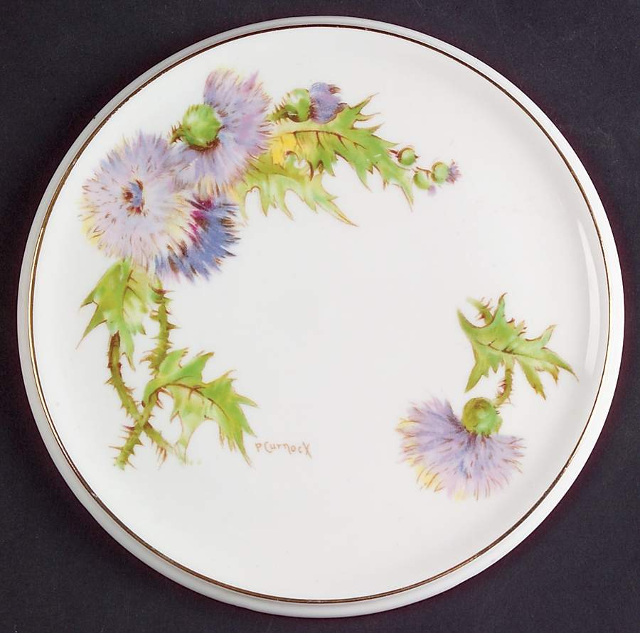 Glamis Thistle Tea Tile by Royal Doulton-1
