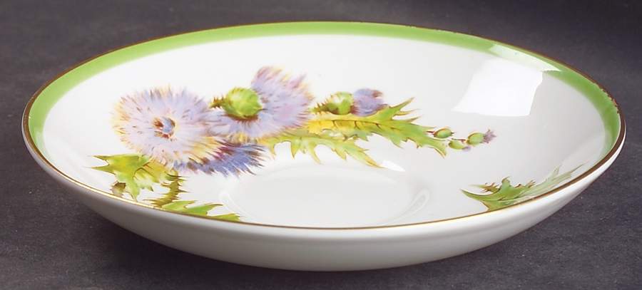 Glamis Thistle Saucer for Footed Cup by Royal Doulton-1