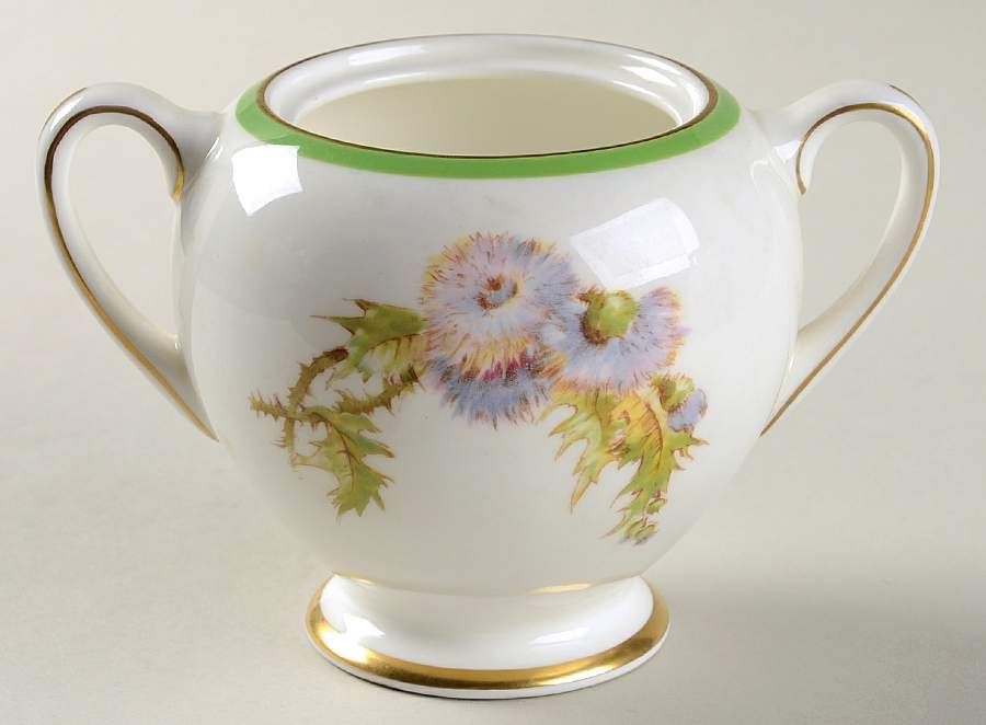 Glamis Thistle Sugar Bowl No Lid by Royal Doulton-1
