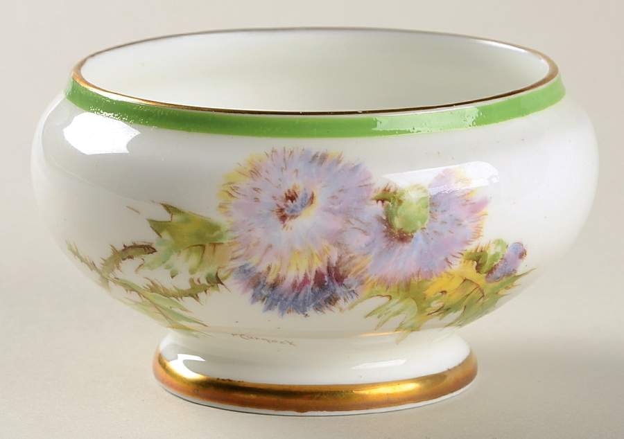 Glamis Thistle Mini Open Sugar Bowl by Royal Doulton-1