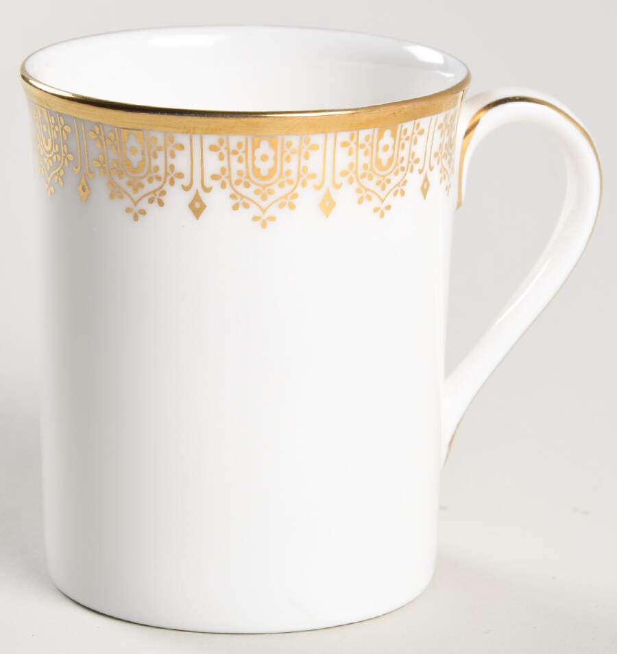 Gold Lace Flat Demitasse Cup by Royal Doulton-1