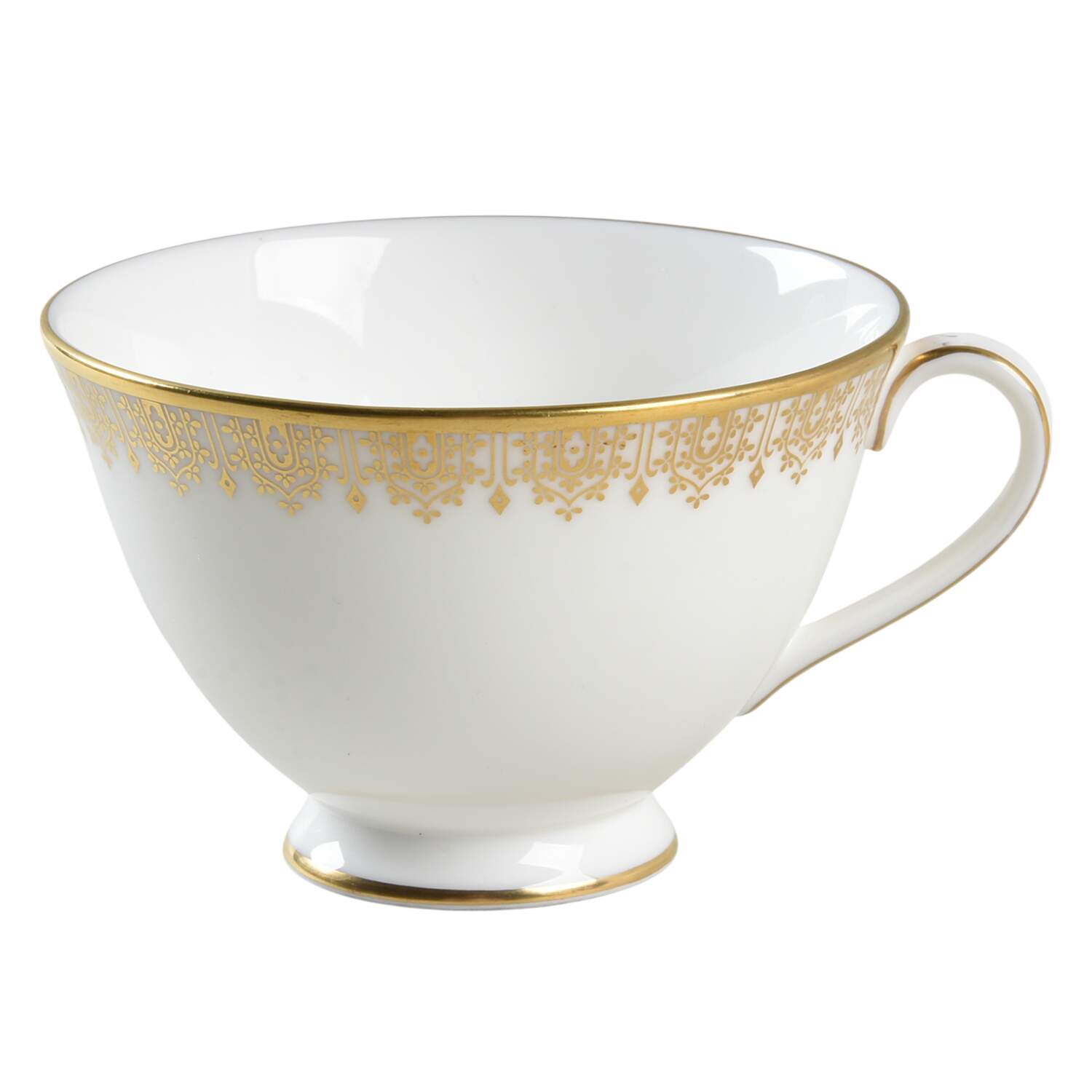 Gold Lace Footed Cup by Royal Doulton-1