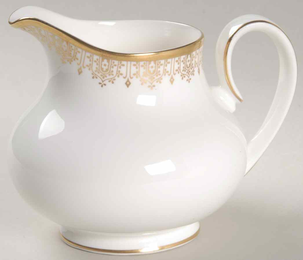 Gold Lace Creamer by Royal Doulton-1