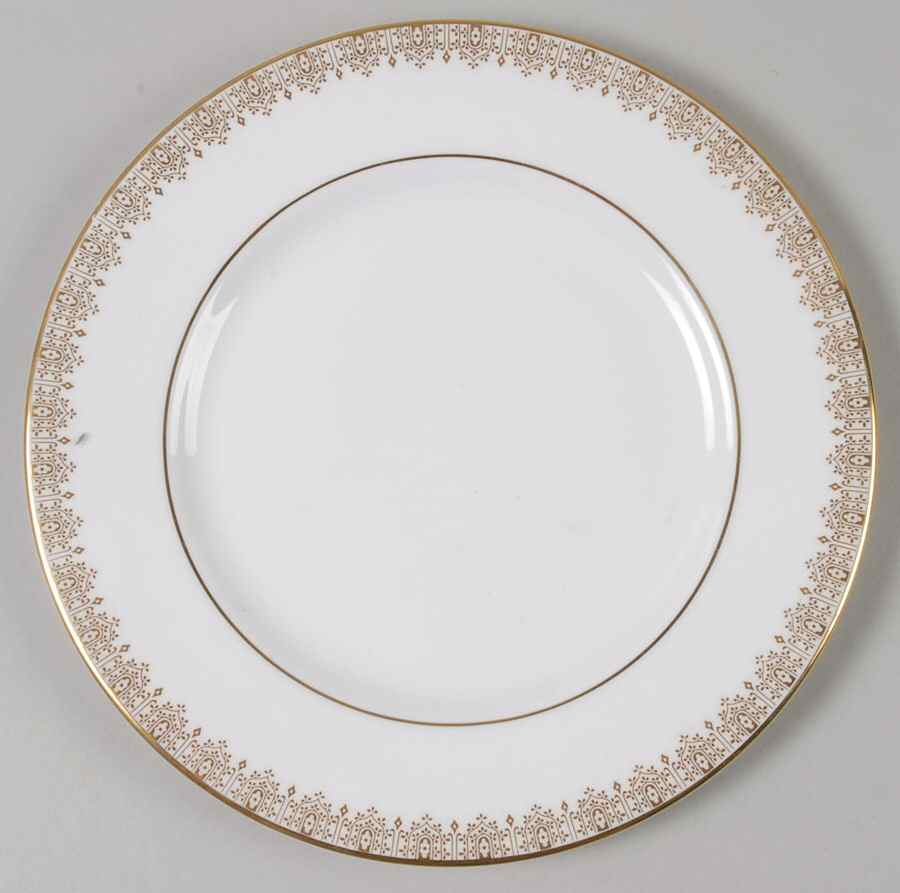 Gold Lace Luncheon Plate by Royal Doulton-1