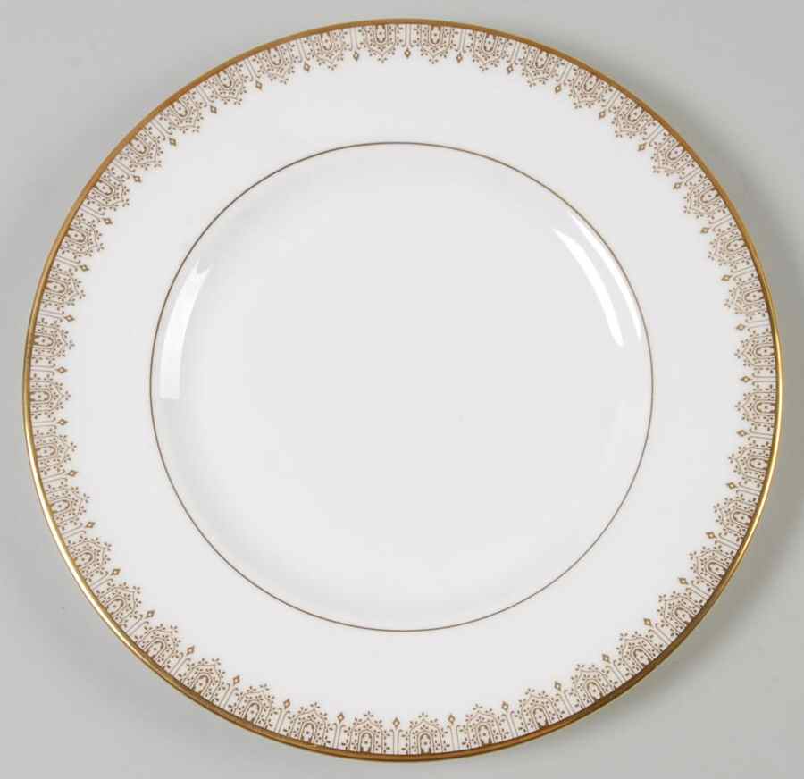 Gold Lace Salad Plate by Royal Doulton-1