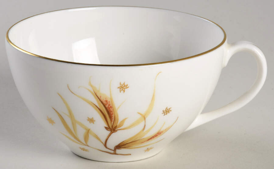 Golden Maize Flat Cup by Royal Doulton-1
