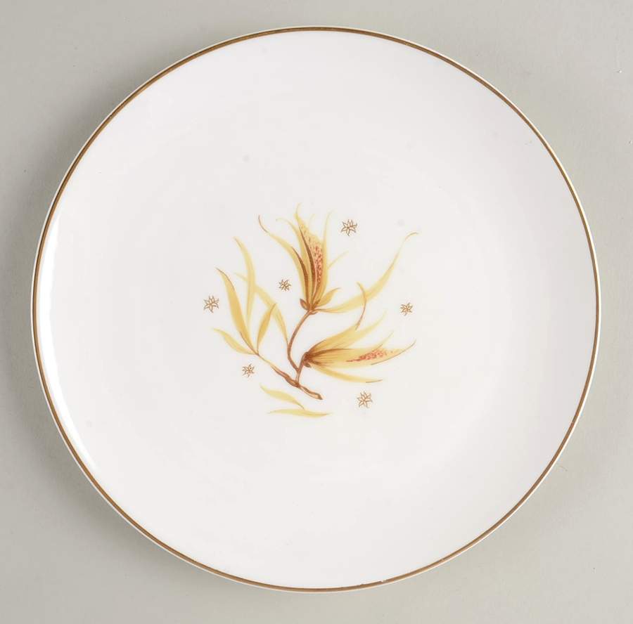 Golden Maize Salad Plate by Royal Doulton-1