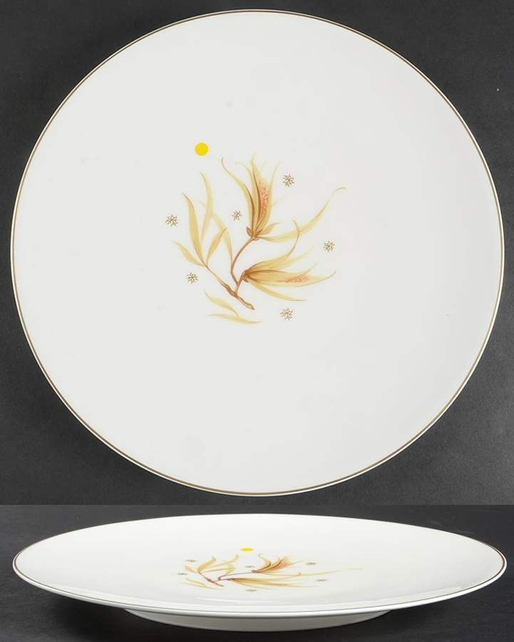 Golden Maize Cake Plate by Royal Doulton-1