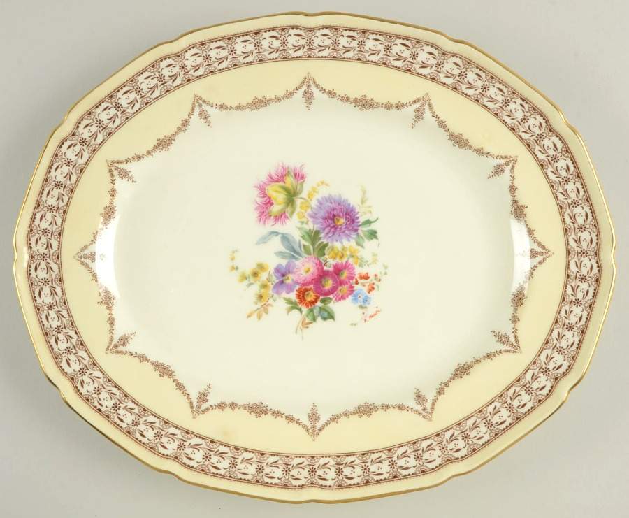 The Goodwood 12" Oval Serving Platter by Royal Doulton-1