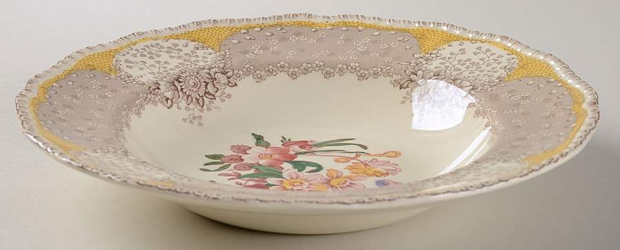 Gossamer Rim Soup Bowl by Royal Doulton-1