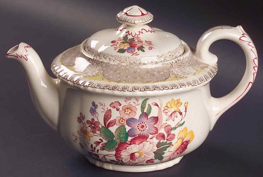Gossamer Teapot & Lid by Royal Doulton-1