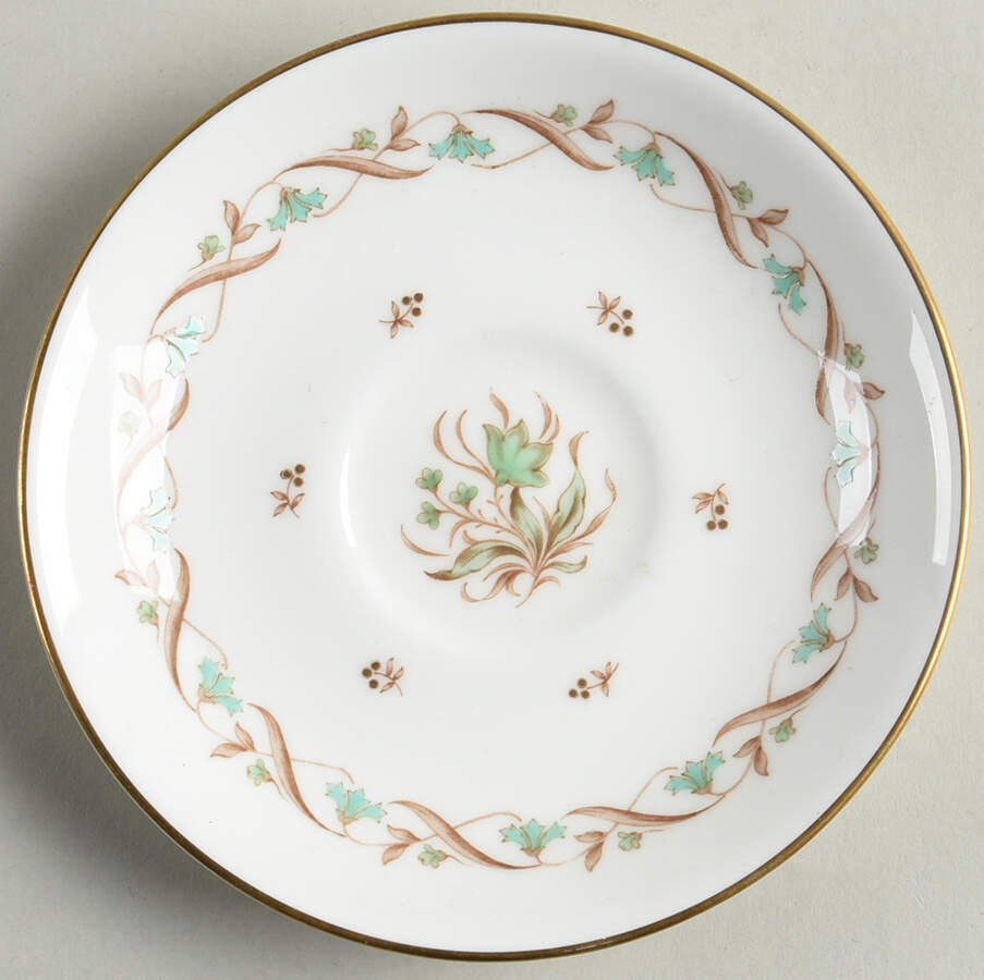 Golden Spice Saucer for Demitasse Cup by Royal Doulton-1