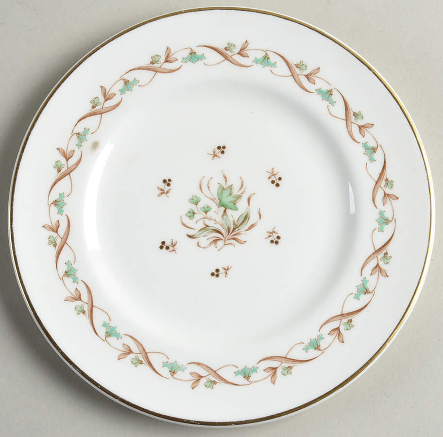 Golden Spice Dessert/Pie Plate by Royal Doulton-1