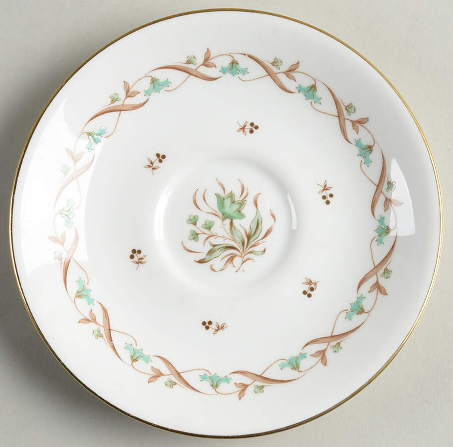 Golden Spice Saucer for Cream Soup Bowl by Royal Doulton-1