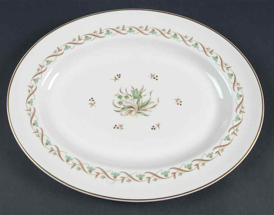 Golden Spice 13" Oval Serving Platter by Royal Doulton-1
