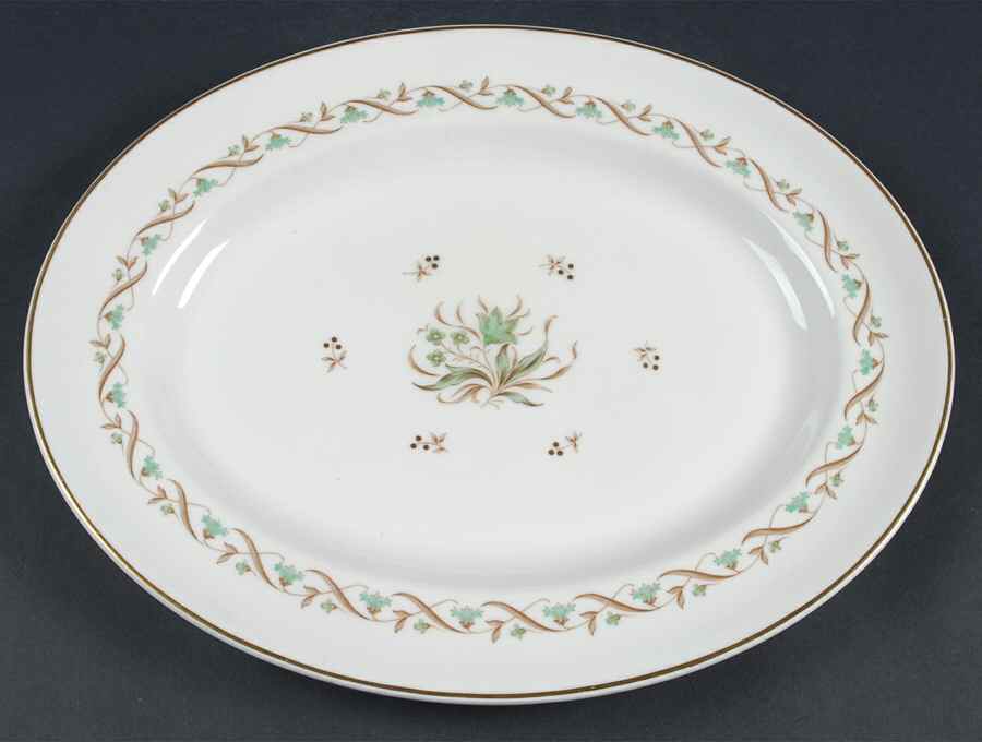 Golden Spice 12" Oval Serving Platter by Royal Doulton-1