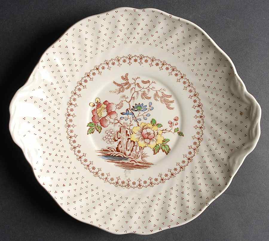 Grantham Handled Cake Plate by Royal Doulton-1