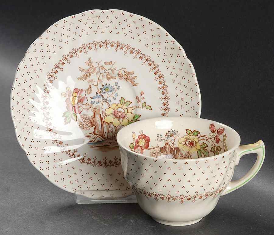 Grantham Oversized Cup & Saucer Set by Royal Doulton-1