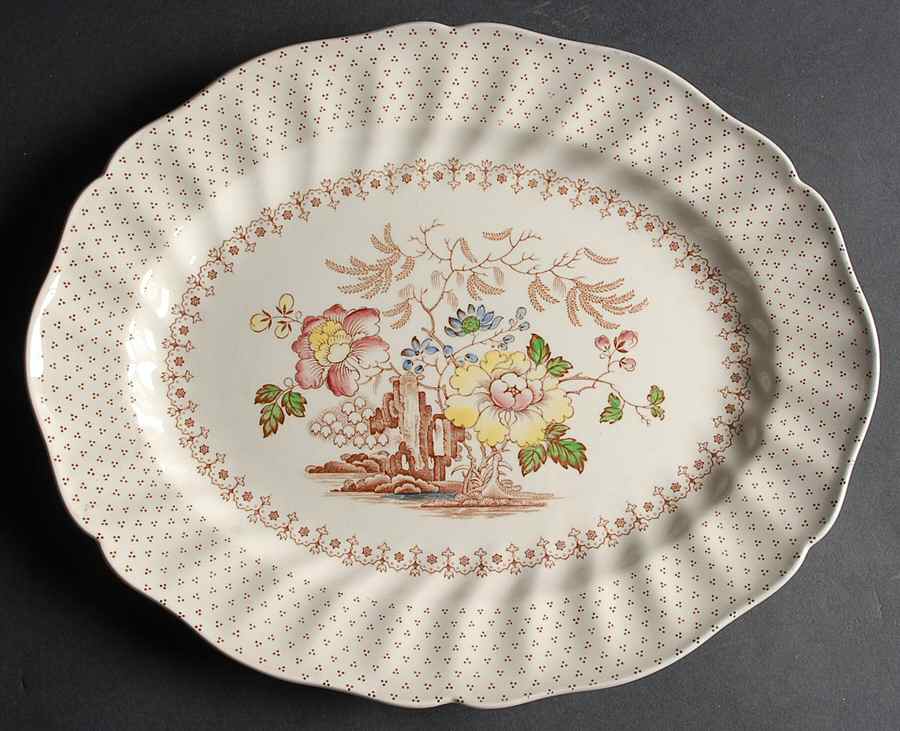 Grantham 13" Oval Serving Platter by Royal Doulton-1