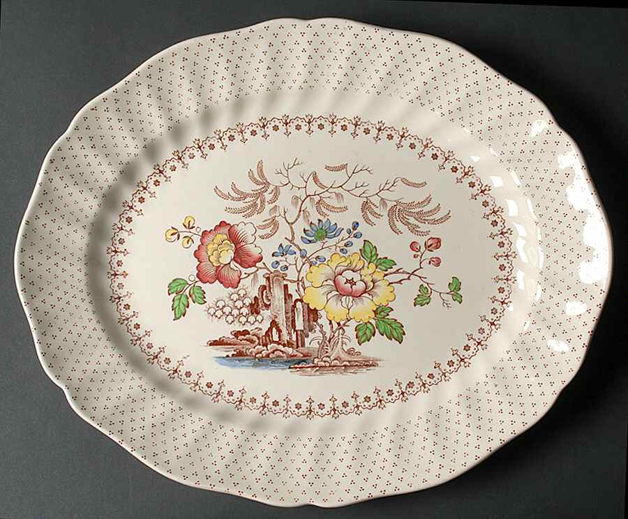 Grantham 15" Oval Serving Platter by Royal Doulton-1