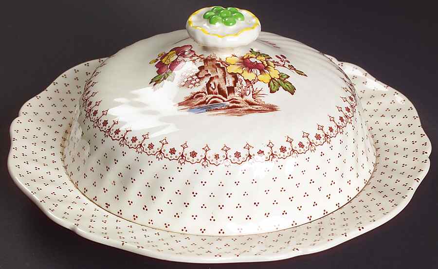 Grantham Muffin Dish & Lid by Royal Doulton-1