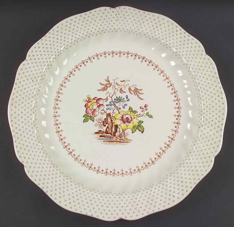 Grantham 14" Chop Plate (Round Platter) by Royal Doulton-1