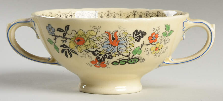 The Granville Footed Cream Soup Bowl by Royal Doulton-1