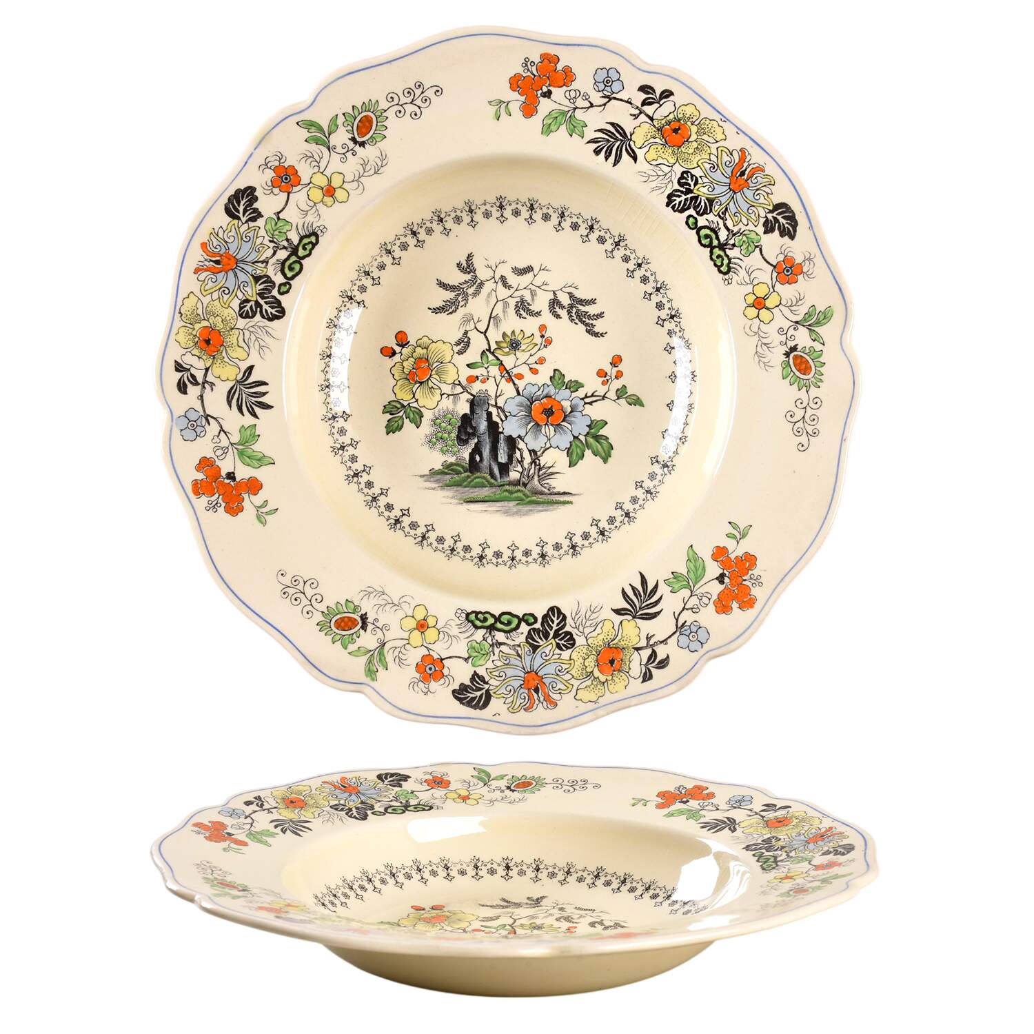 The Granville Rim Soup Bowl by Royal Doulton-1