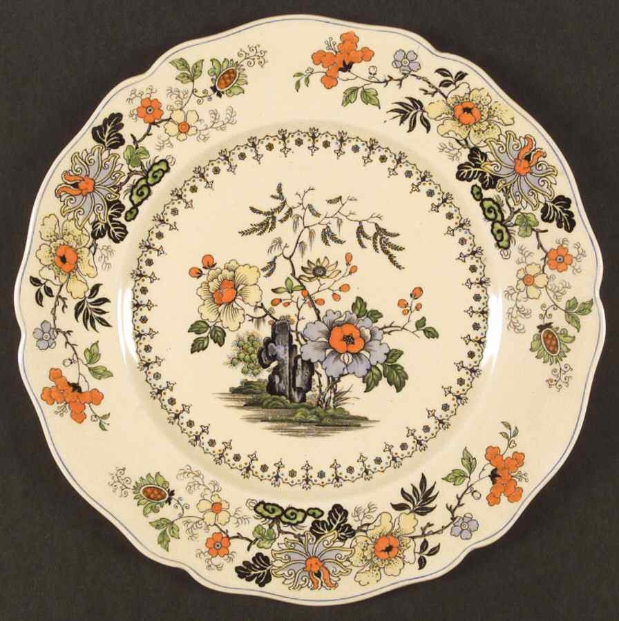 The Granville Dinner Plate by Royal Doulton-1