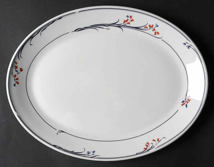 Greenwich 13" Oval Serving Platter by Royal Doulton-1