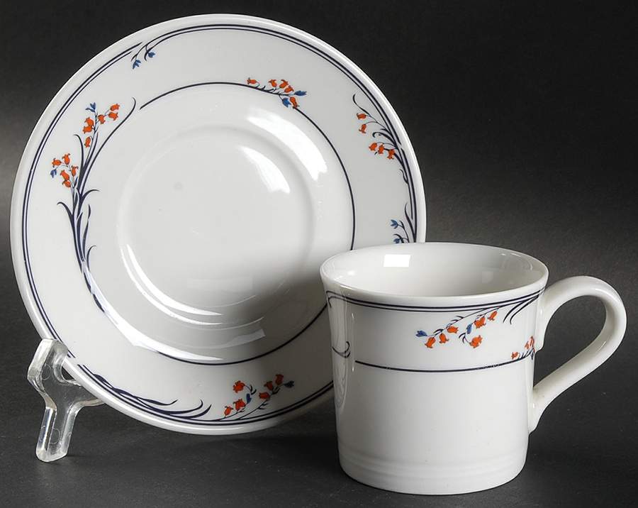 Greenwich Flat Demitasse Cup & Saucer Set by Royal Doulton-1